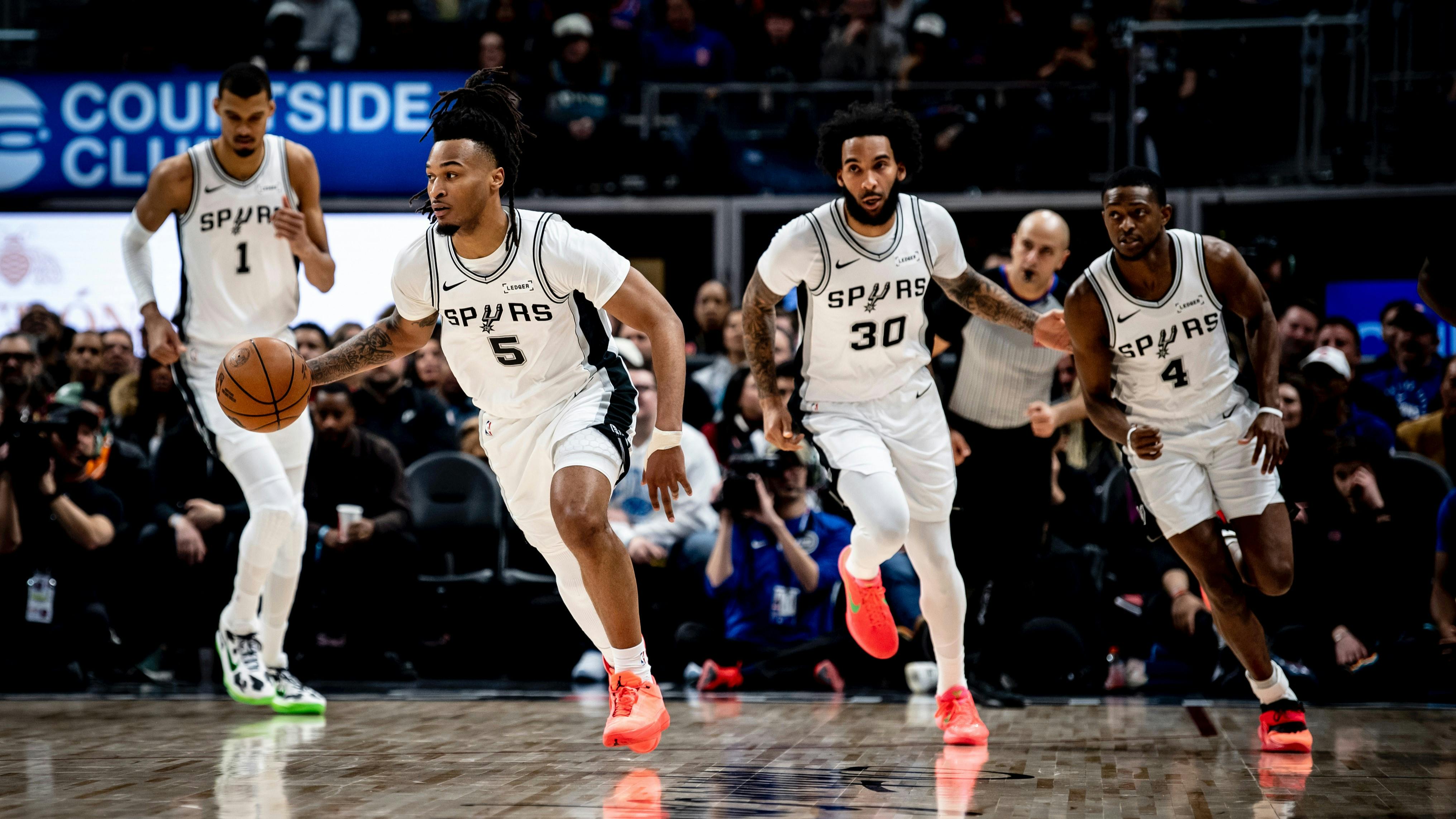 NBA: Red-hot Spurs roll to ninth straight win after beating East-leading Pistons